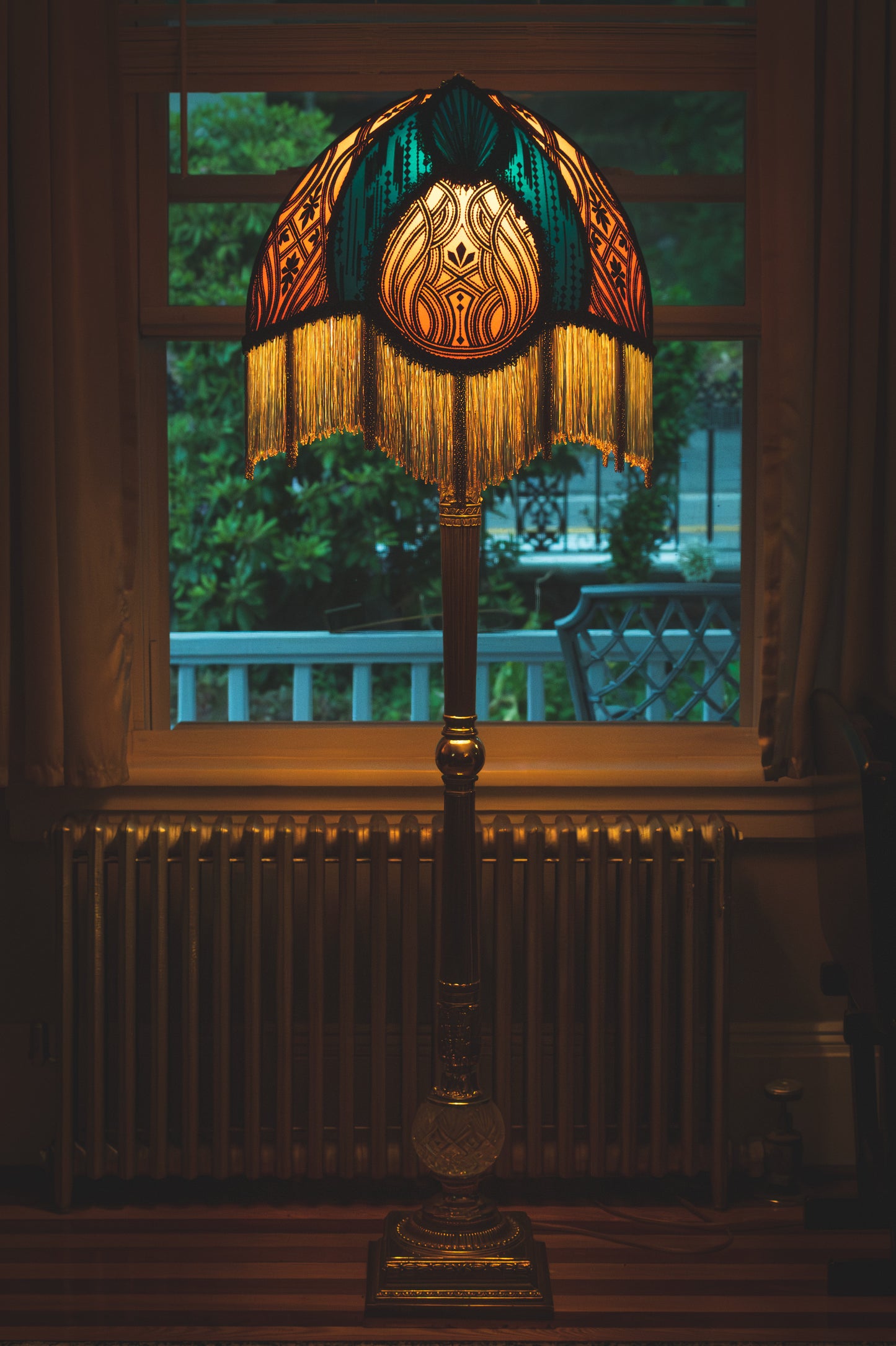 Art Deco Inspired Lampshade